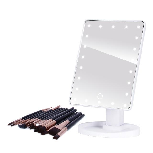 LED Ljusram Sminkspegel |