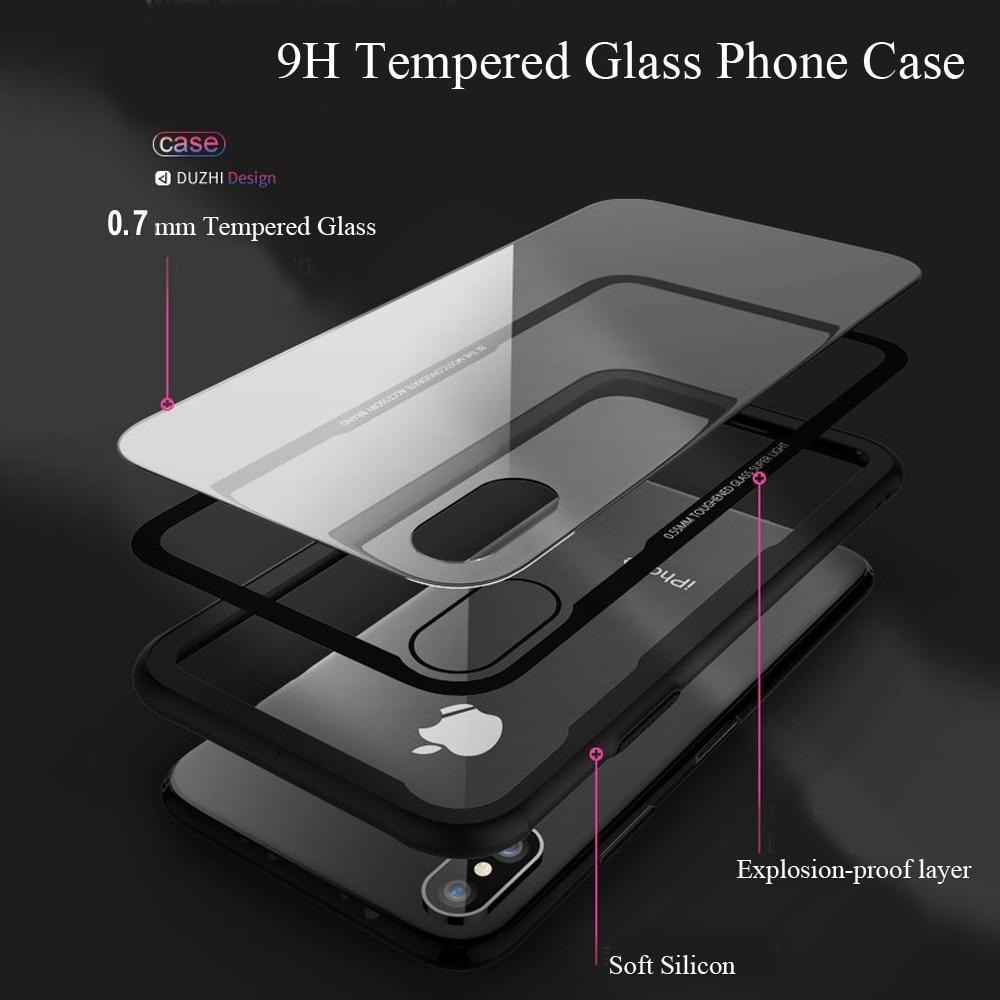 Härdat Glas iPhone-fodral |