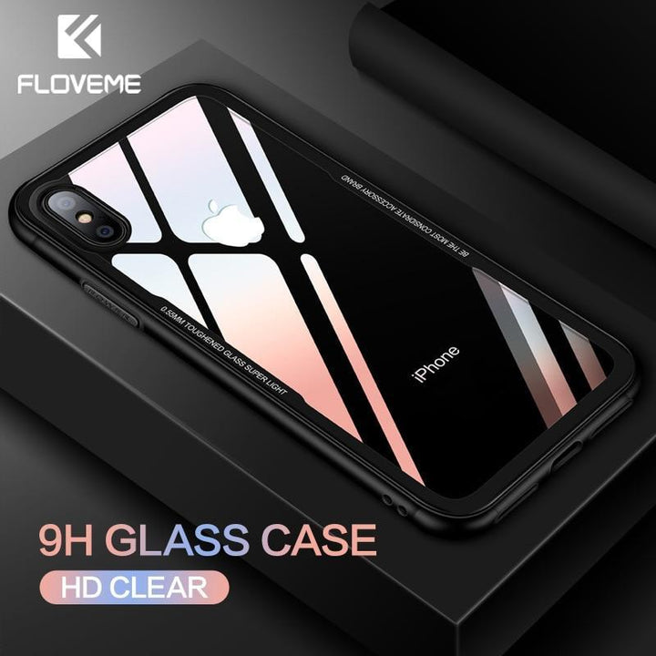 Härdat Glas iPhone-fodral |