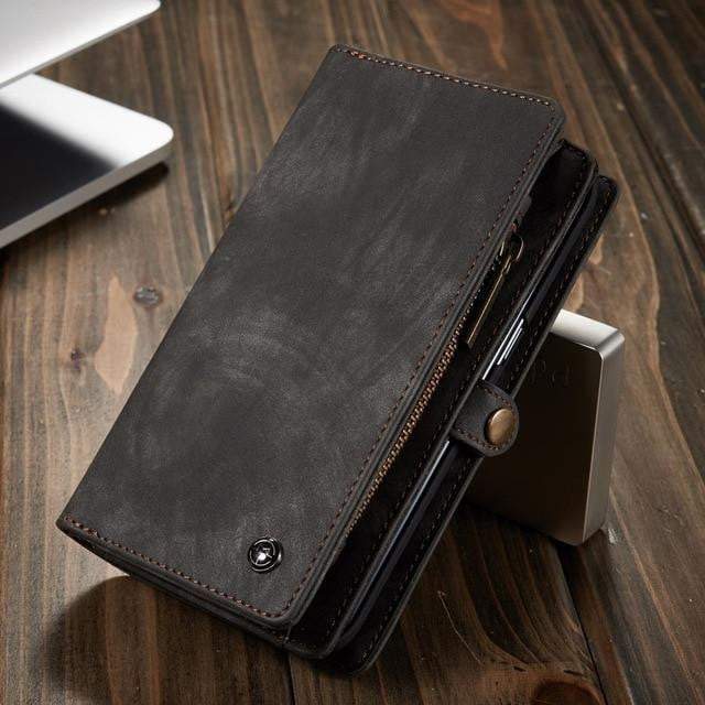 Multifunktionell Läder Telefonfodral Plånbok