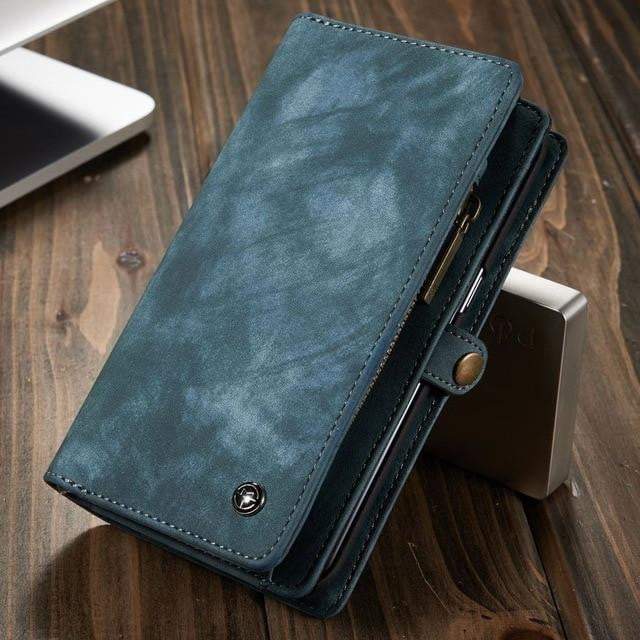 Multifunktionell Läder Telefonfodral Plånbok
