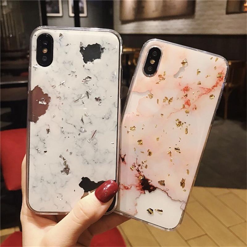 Marmor iPhone-fodral |