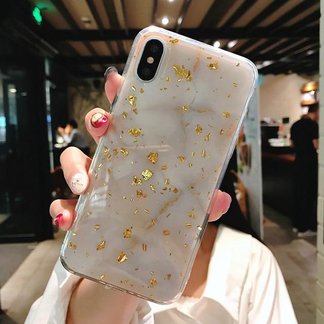 Marmor iPhone-fodral |