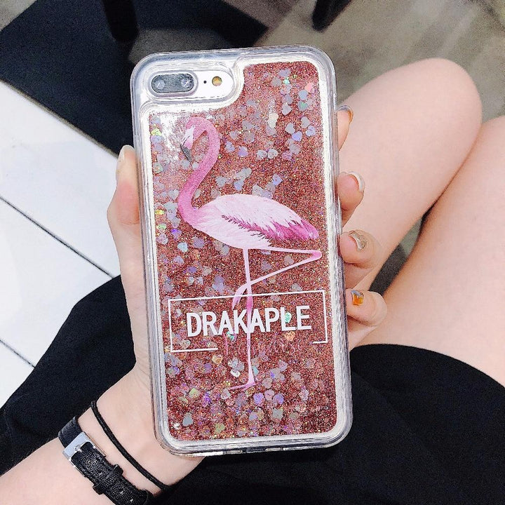 Snygg i Rosa Glittrande Telefonfodral |