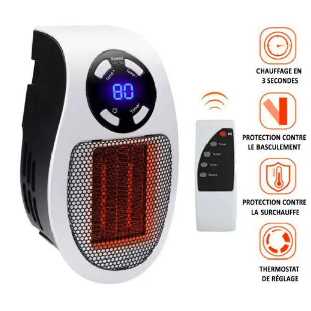 Ultrakompakt keramisk värmare HeatCompact