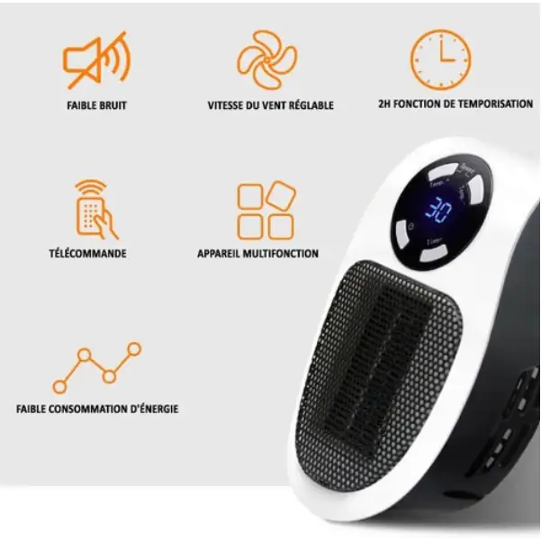 Ultrakompakt keramisk värmare HeatCompact