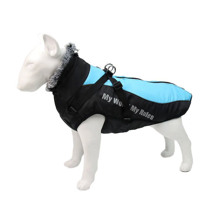 Reflekterande Hundjacka med Sele - GlowPaw™