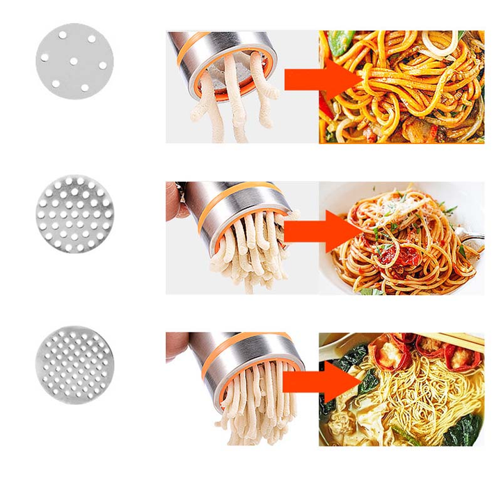 Manuell Nudelmagik Pasta Maker i Rostfritt Stål
