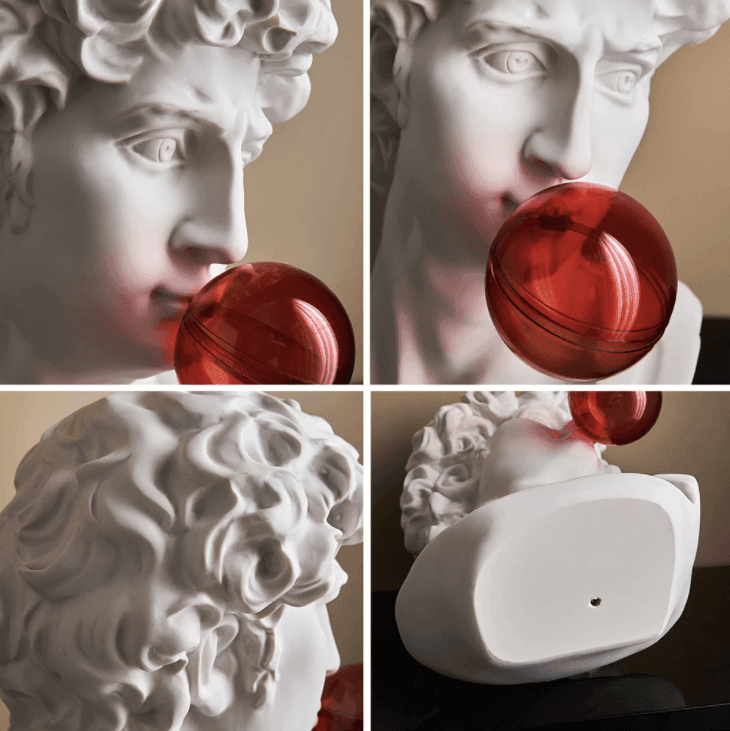 Resin Grekisk abstrakt skulptur