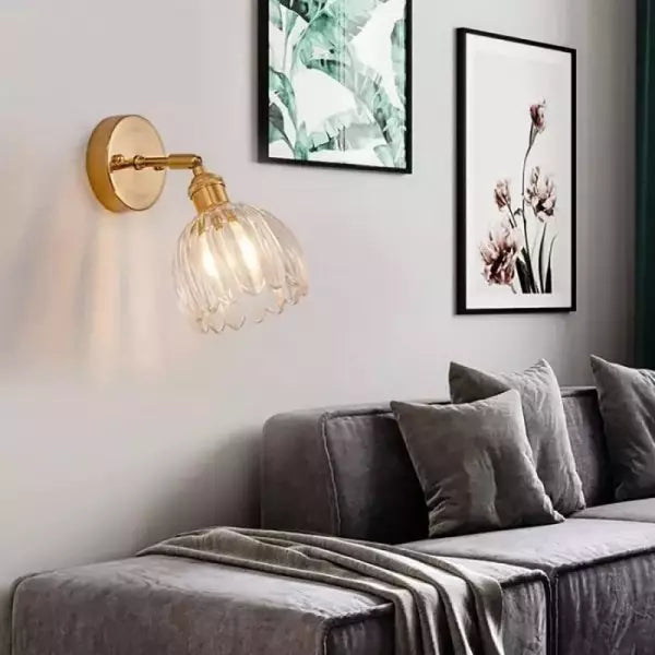 Blomknopp Tulpan Vägglampa