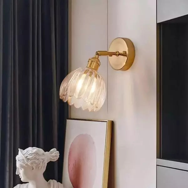 Blomknopp Tulpan Vägglampa