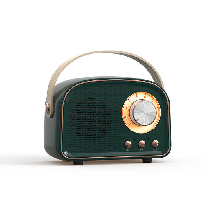 Retro Rund Radio Bluetooth Högtalare