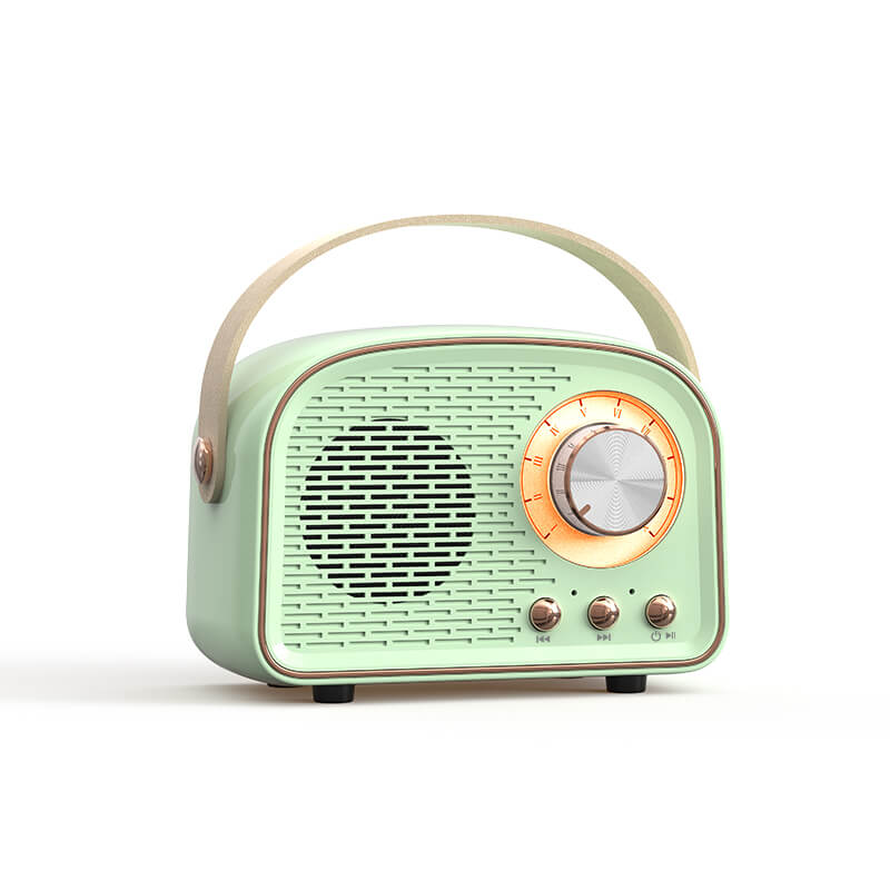 Retro Rund Radio Bluetooth Högtalare