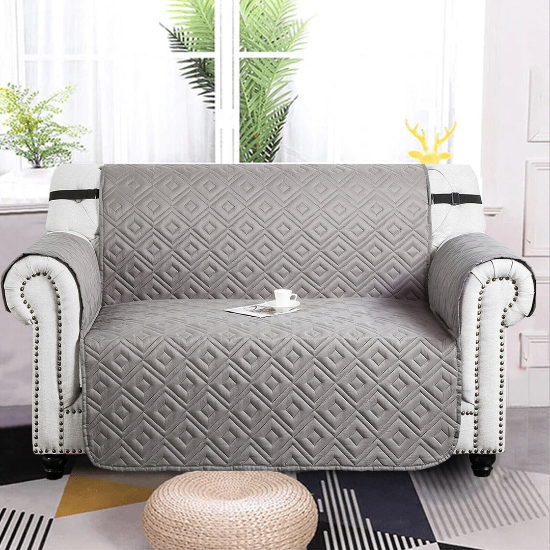 Quiltad Sofföverdrag Djurskydd Vattentät Soffslipcovers 1/2/3 Sittgrupp