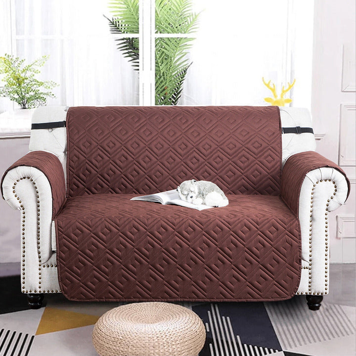 Quiltad Sofföverdrag Djurskydd Vattentät Soffslipcovers 1/2/3 Sittgrupp