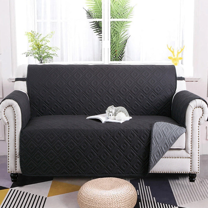 Quiltad Sofföverdrag Djurskydd Vattentät Soffslipcovers 1/2/3 Sittgrupp