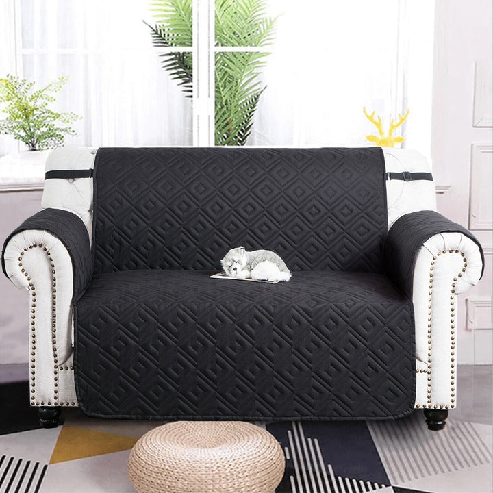 Quiltad Sofföverdrag Djurskydd Vattentät Soffslipcovers 1/2/3 Sittgrupp