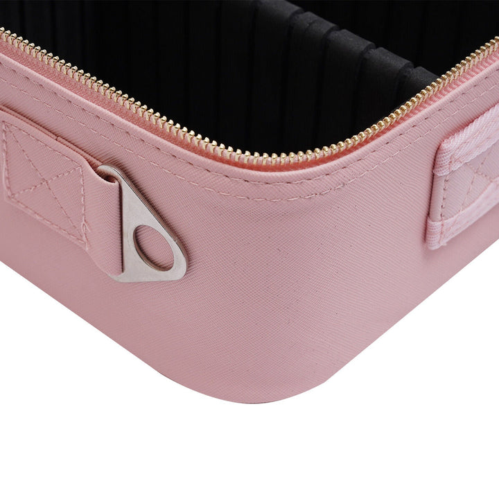 Portabelt Resemakeup-fodral med LED-spegel och Justerbart Ljus