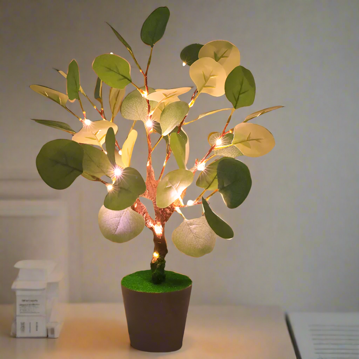 BranchGlow - LED Nattlampa med Festliga Grenar