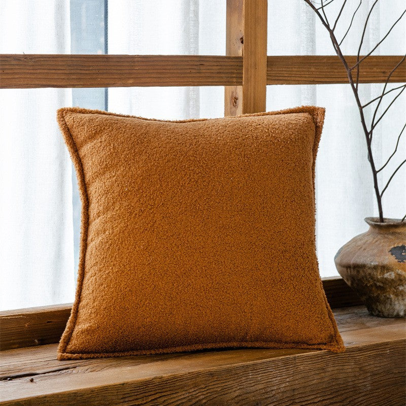Nordisk stil i vardagsrummet sofföverdrag | Enkel geometrisk jacquard mjuk och bekväm kuddfodral