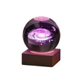 Nattlampa Kristallkula 3D Galaxy |