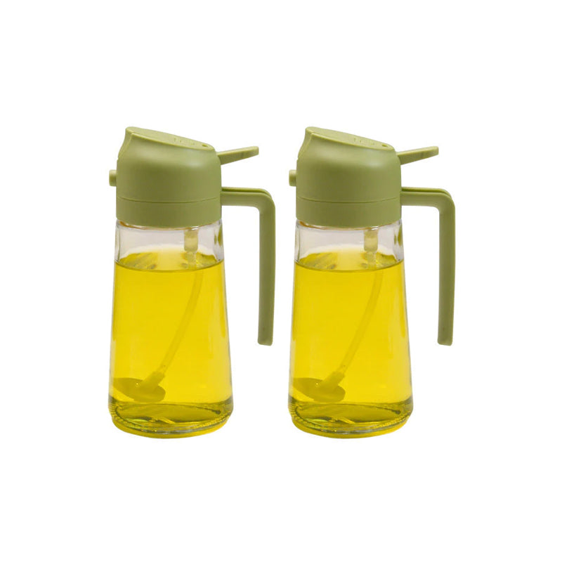 2-i-1 Glas Oljespray och Dispenser