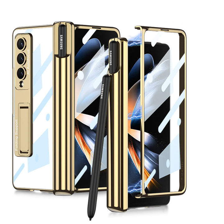Samsung vikbar telefonfodral med integrerad film