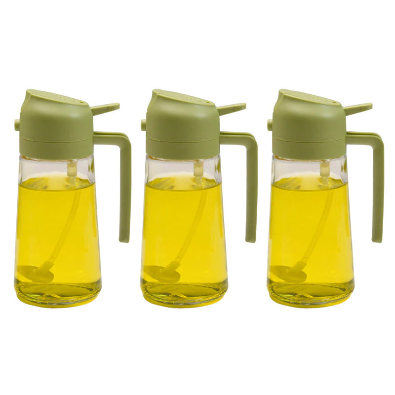 2-i-1 Glas Oljespray och Dispenser