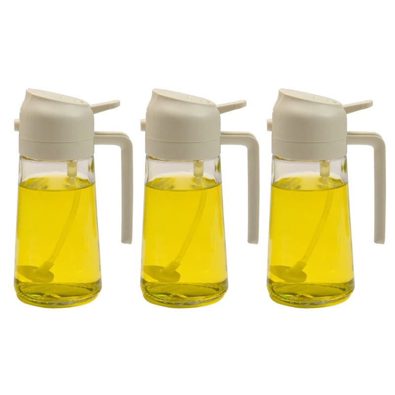 2-i-1 Glas Oljespray och Dispenser