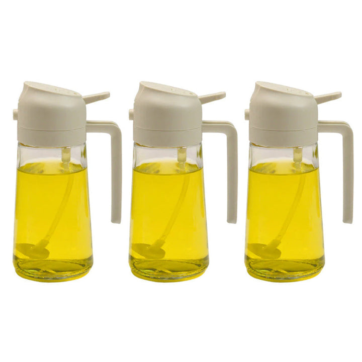 2-i-1 Glas Oljespray och Dispenser