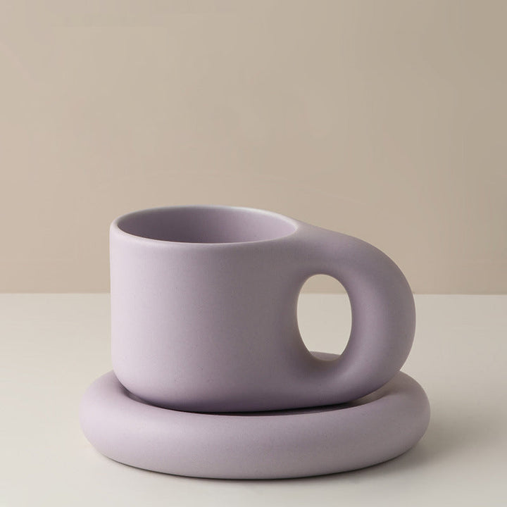 Nordisk Minimalistisk Söt Tjock Mugg
