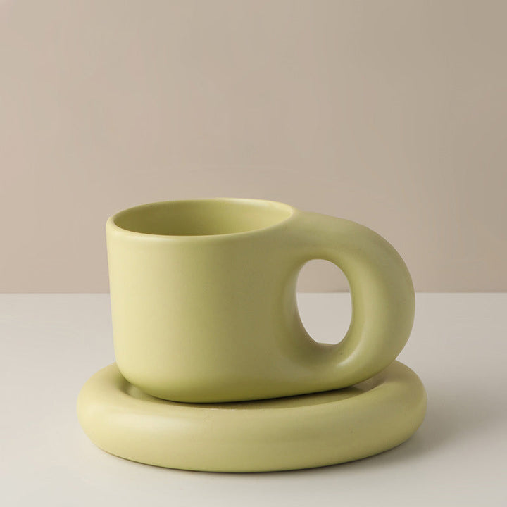 Nordisk Minimalistisk Söt Tjock Mugg
