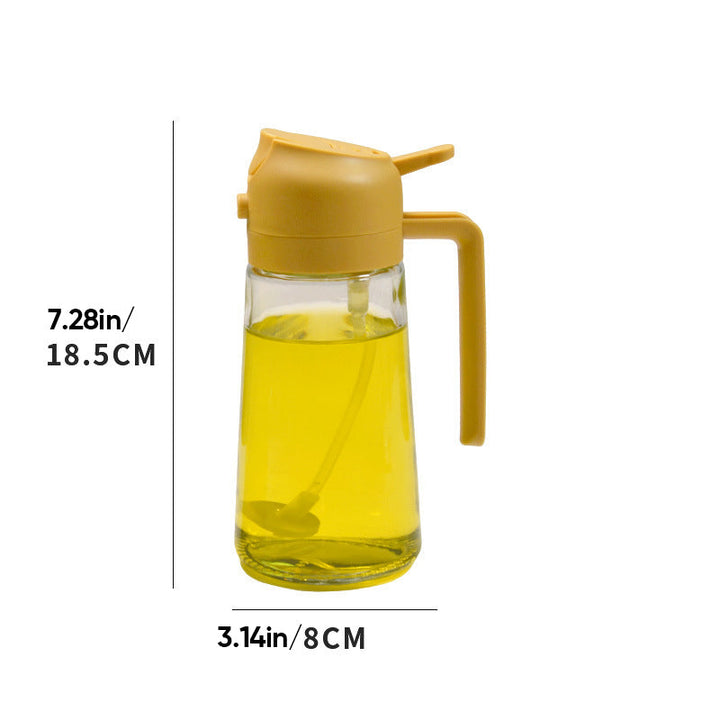 2-i-1 Glas Oljespray och Dispenser