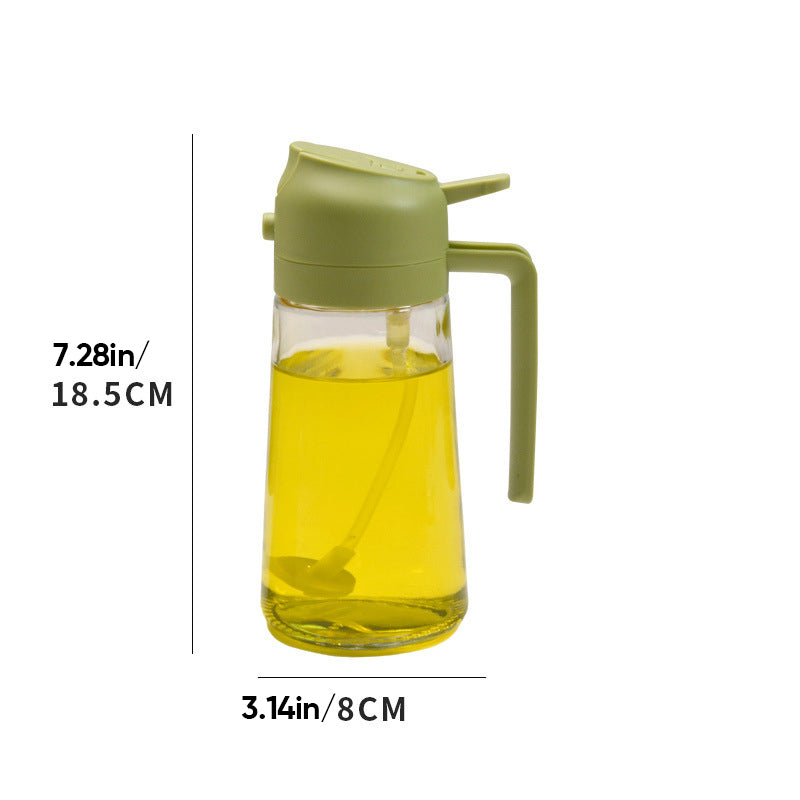 2-i-1 Glas Oljespray och Dispenser