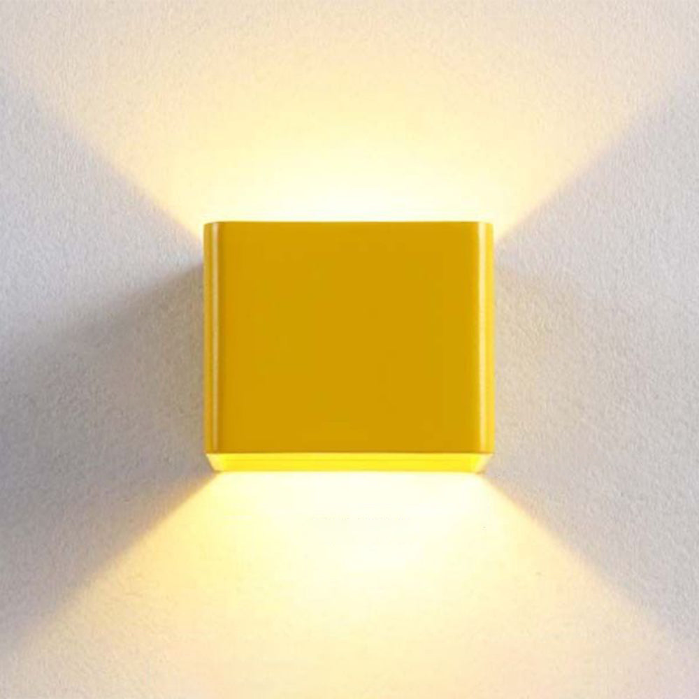 Modern fyrkantig vägglampa