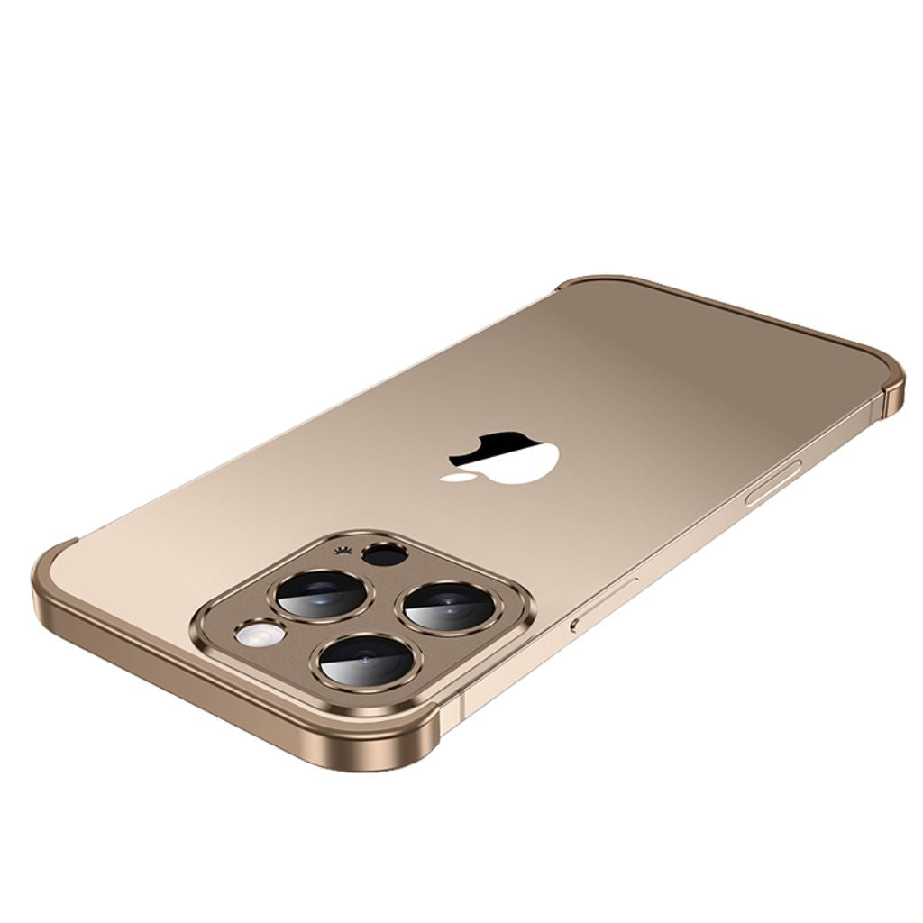 Telefonfodral Minimalistiskt Slim Skyddande Metallöverdrag