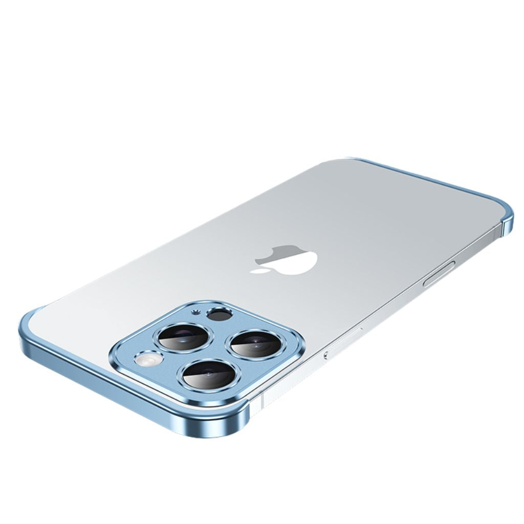 Telefonfodral Minimalistiskt Slim Skyddande Metallöverdrag