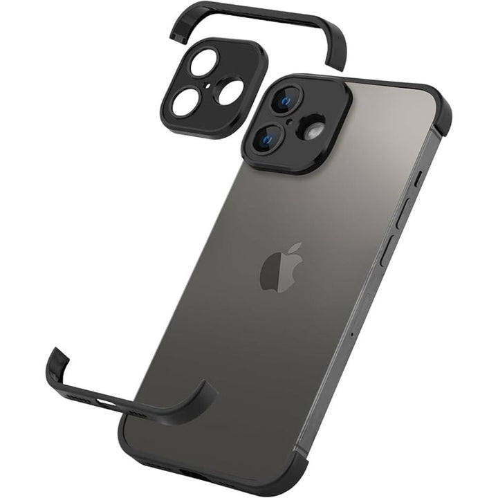 Telefonfodral Minimalistiskt Slim Skyddande Metallöverdrag