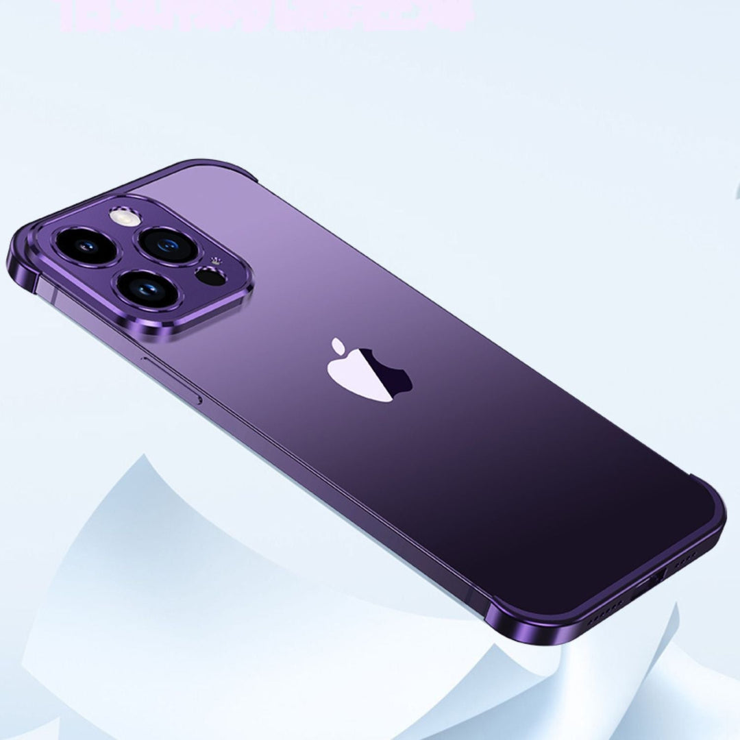 Telefonfodral Minimalistiskt Slim Skyddande Metallöverdrag