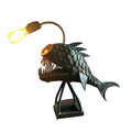 Steampunk Angler Fish Lamp – Cool & Ovanlig Golvlampa för Ditt Hem