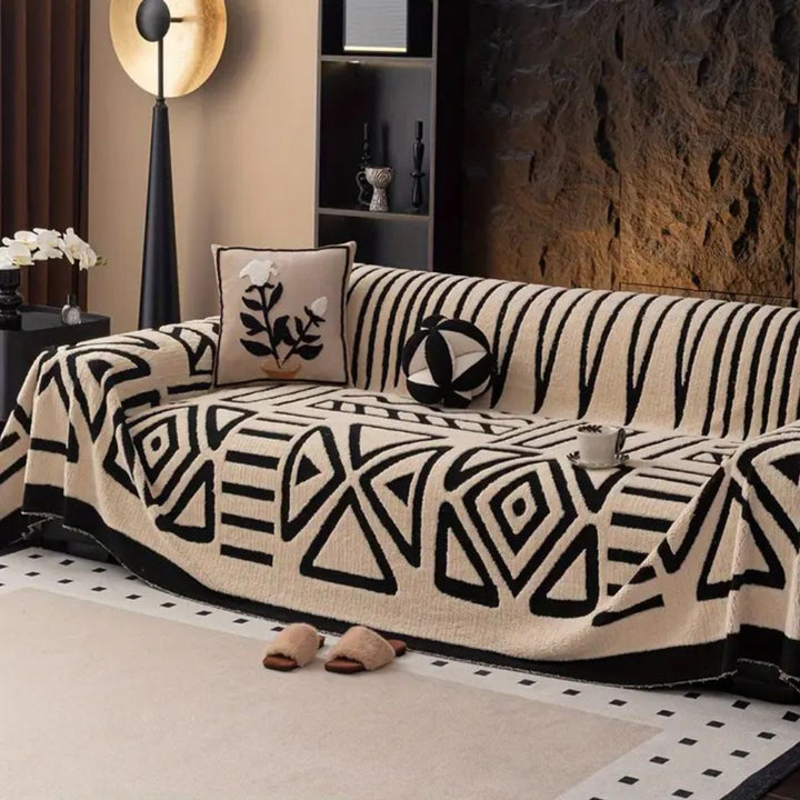 SofaTect – Mjuk, hållbar mikrofiber sofföverdrag, halkfri och lätt att rengöra