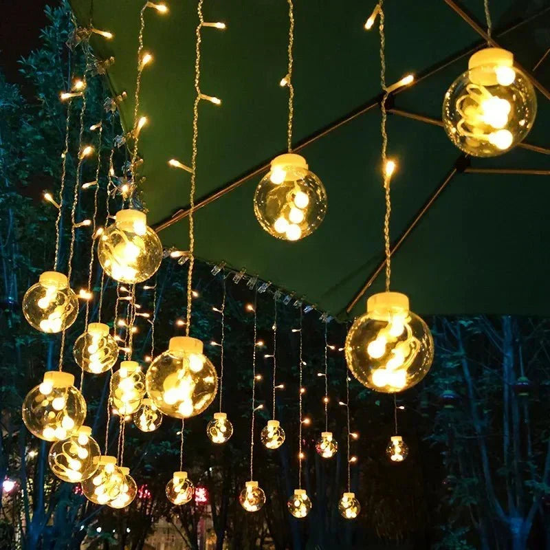 Stringljus – Solpendel – elegant design – solenergi