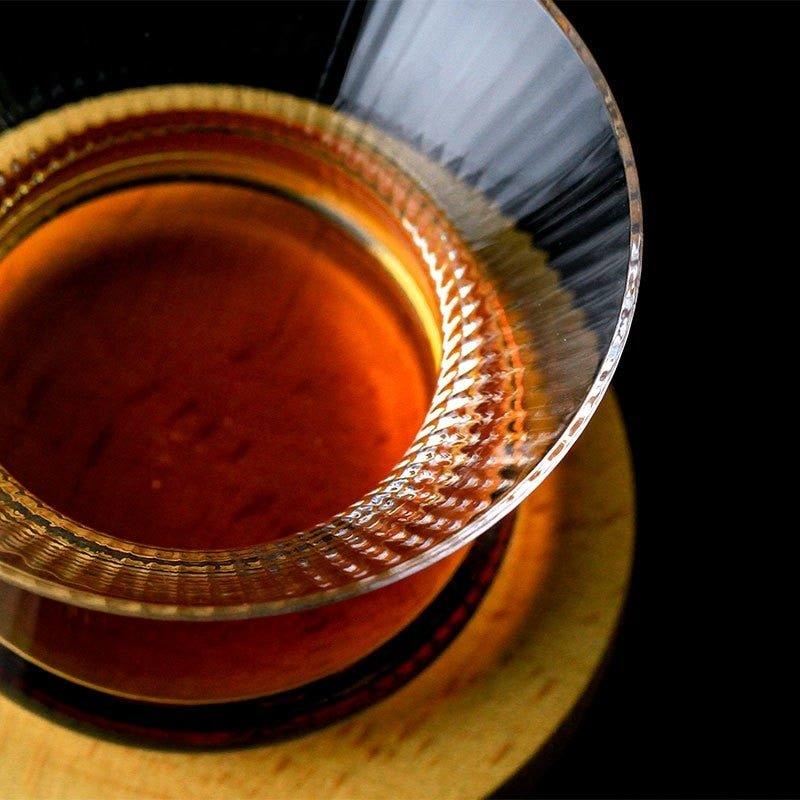 Rotating Mirror Glass - Rotating Whiskey Drinking Glass