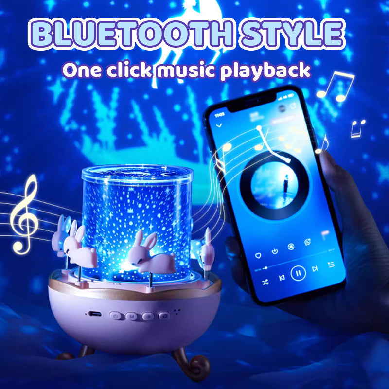 Bluetooth nattljusprojektor