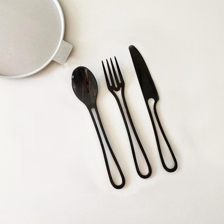 Outline Bestickset i Rostfritt Stål