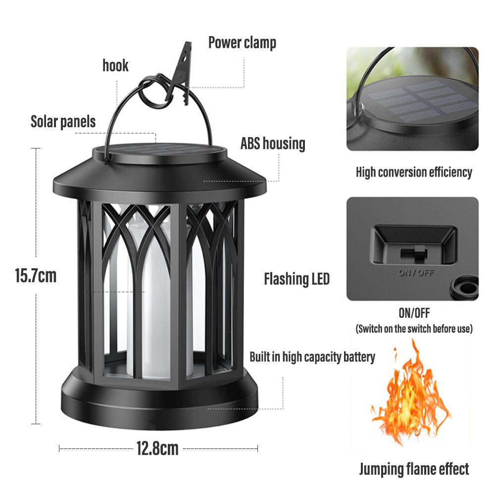 FlameGlow™ - Hängande Solflamma Lampa (2-Pack)