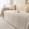 TexturaHome – Repfria chenille-sofföverdrag