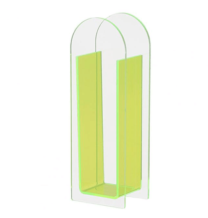 Transparent Akrylblomvas