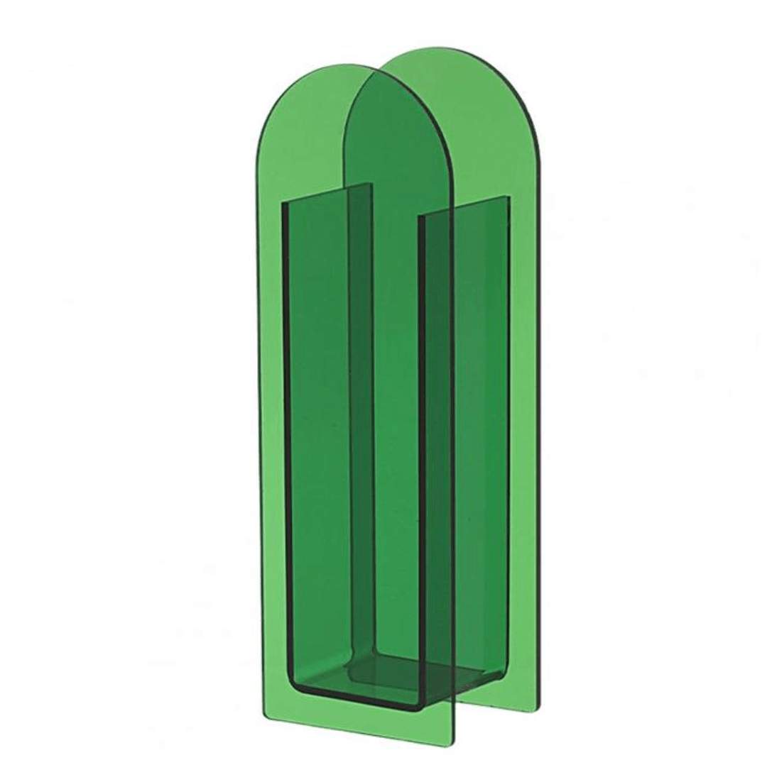 Transparent Akrylblomvas