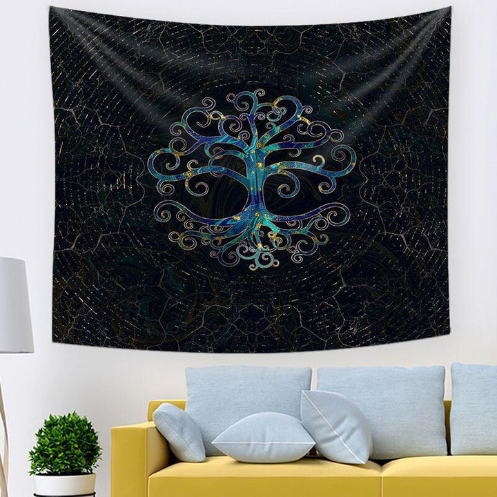Livets Träd Hem Väggtapestry - Elegant Inredning för Dorm &amp; Rum